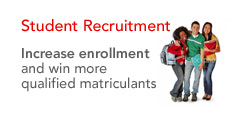 Student Recruitment - Increase enrollment and win more qualified matriculants